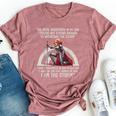 The Devil Whispered In My Ear Christian Jesus Bible Quote Bella Canvas T-shirt Heather Mauve