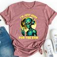 Edm Electronic Music Dj Rave Alien Women Bella Canvas T-shirt Heather Mauve