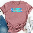 Emergency Nurse For Nursing Student Bella Canvas T-shirt Heather Mauve