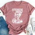 Expensive Difficult And Talks Back Mom Skeleton Bella Canvas T-shirt Heather Mauve