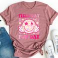 Field Day Fun Day Field Trip Retro Groovy Teacher Student Bella Canvas T-shirt Heather Mauve