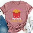 Fries Lover Just A Girl Who Loves French Fries Bella Canvas T-shirt Heather Mauve