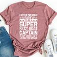 Boat Captain Boating Boat Captain Bella Canvas T-shirt Heather Mauve