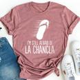 Mexican Meme Afraid Of The Flying La Chancla Survivor Bella Canvas T-shirt Heather Mauve