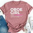 Oboe Girl Definition Oboe Bella Canvas T-shirt Heather Mauve