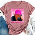 Trump Pink Miss Me Yet Trump 2024 President 2024 Bella Canvas T-shirt Heather Mauve