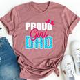 Girl Dad Proud Girl Dad Quote For Father Of A Girl Bella Canvas T-shirt Heather Mauve