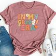 In My Groovy Era Hippie 60S 70S 80S Costume Theme Party Bella Canvas T-shirt Heather Mauve