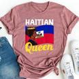 Haitian Queen Haiti Independence Flag 1804 Women Bella Canvas T-shirt Heather Mauve