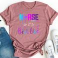 Happy Nurse's Day Nurse WeekNurse Life 2024 Women Bella Canvas T-shirt Heather Mauve