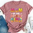 Mom Of The Birthday Bday Girl Ice Cream Birthday Party Bella Canvas T-shirt Heather Mauve
