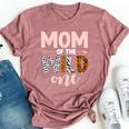 Mom And Dad Of The Wild One Birthday Girl Family Party Decor Bella Canvas T-shirt Heather Mauve
