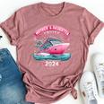 Mother And Daughter Cruise 2024 Family Trip 2024 Bella Canvas T-shirt Heather Mauve