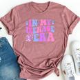 In My Nage Era Groovy Nager 13Th Birthday 13 Years Bella Canvas T-shirt Heather Mauve