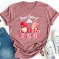 One Loved Grandma Valentine Grandmother Valentines Day Bella Canvas T-shirt Heather Mauve