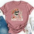Overstimulated Moms Club Happy Mother's Day Mom Trendy Words Bella Canvas T-shirt Heather Mauve
