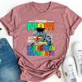 Proud Mom Of A 2024 Kindergarten Graduate Dinosaur Bella Canvas T-shirt Heather Mauve