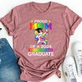 Proud Mom Of A 2024 Kindergarten Graduate Unicorn Dab Bella Canvas T-shirt Heather Mauve
