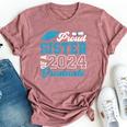 Proud Sister Of A 2024 Graduate Family Senior Graduation Bella Canvas T-shirt Heather Mauve