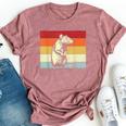 Rat Lovers Boys Girls Vintage Rat Retro Bella Canvas T-shirt Heather Mauve