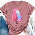 Say Name Merch Dayseekers She's Beautiful Man Woman Bella Canvas T-shirt Heather Mauve