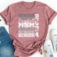 Senior Mom 2024 Baseball Class Of 2024 Graduation 2024 Bella Canvas T-shirt Heather Mauve