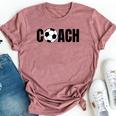 Soccer Coach Mom Soccer Coach Dad Soccer Coach Bella Canvas T-shirt Heather Mauve