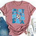 In My Soccer Mom Era Retro Soccer Mom Life Bella Canvas T-shirt Heather Mauve