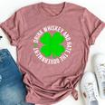 St Patrick's Day Drink Whiskey And Hate The Government Bella Canvas T-shirt Heather Mauve