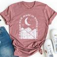 If The Stars Were Made To Worship So Will I Christian Boho Bella Canvas T-shirt Heather Mauve