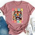 Tiger Bruh We Out Happy Last Day Of School Teacher Boy Girl Bella Canvas T-shirt Heather Mauve