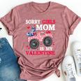Valentine Day Sorry Girls Mom Is My Valentine Toddler Boys Bella Canvas T-shirt Heather Mauve