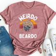 Weirdo With A Beardo Bearded Dragon Reptile Bella Canvas T-shirt Heather Mauve