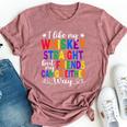Like My Whiskey Straight Friends Lgbtq Gay Proud Ally Bella Canvas T-shirt Heather Mauve