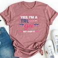 Yes I’M A Trump Girl Get Over It Trump 2024 Bella Canvas T-shirt Heather Mauve