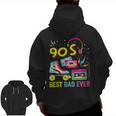90S Dad 1990S Fashion Nineties Theme Outfit Fathers Day 90'S 90S Vintage s Zip Up Hoodie Back Print