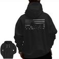 American Flag Dirt Bike Motocross Apparel Motocross Zip Up Hoodie Back Print