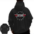 From Kids Top Dad Father's Day Zip Up Hoodie Back Print