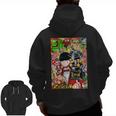 Mashle Magic And Muscles By Hajime Komoto Zip Up Hoodie Back Print