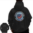 Mens The Best Dads Have Daughters Who Play Volleyball Zip Up Hoodie Back Print