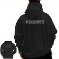 Mens Dadjokes Zip Up Hoodie Back Print Mens Dadjokes Zip Up Hoodie Back Print
