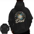 Mens Volleyball Dad For Beach Sports Player And Volleyball Dad Zip Up Hoodie Back Print