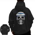 Nationality Country Origin Skull Flag Nicaragua Zip Up Hoodie Back Print
