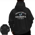 Promoted To Grandpa Est 2022 Ver2 Zip Up Hoodie Back Print