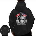 Proud Member Of Fringe Minority America And Canada Together Zip Up Hoodie Back Print