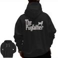 Pug Father Dog Dad Classic Zip Up Hoodie Back Print Pug Father Dog Dad Classic Zip Up Hoodie Back Print