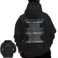 Veteran's Creed Patriot Grandpa Vietnam War Zip Up Hoodie Back Print Veteran's Creed Patriot Grandpa Vietnam War Zip Up Hoodie Back Print