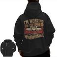 WoodworkingPhd In Woodworking Zip Up Hoodie Back Print WoodworkingPhd In Woodworking Zip Up Hoodie Back Print
