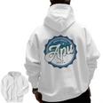 World's Greatest Apu Hungarian Dad Zip Up Hoodie Back Print