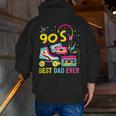 90S Dad 1990S Fashion Nineties Theme Outfit Fathers Day 90'S 90S Vintage s Zip Up Hoodie Back Print
